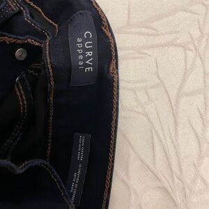 Curve Appeal High-Rise Bootcut Dark Wash Jeans